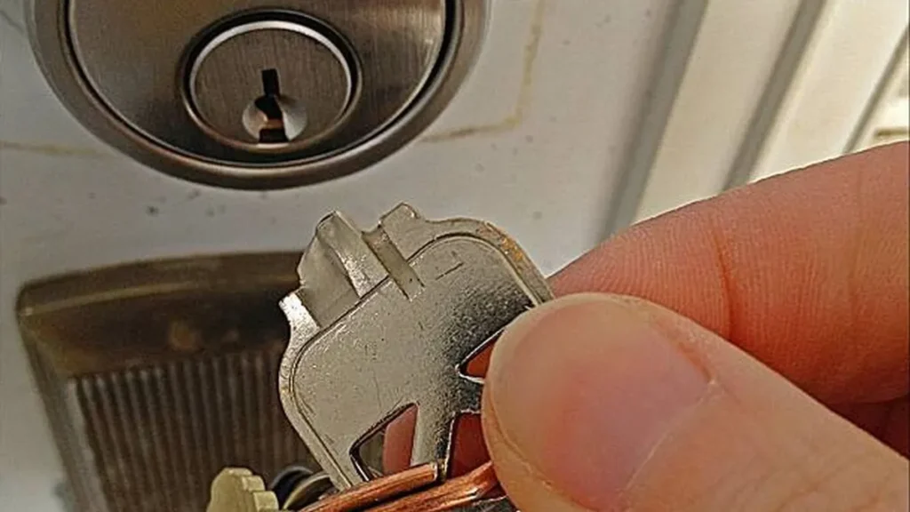 Llave rota en cerradura