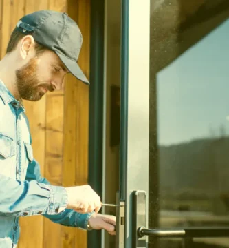 reforzar seguridad puerta principal en Colombia con cerradura y marco seguro